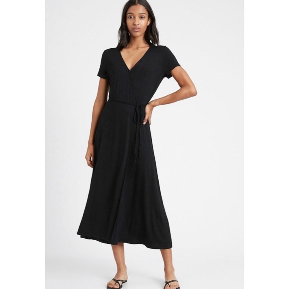 Banana Republic Knit Wrap Dress